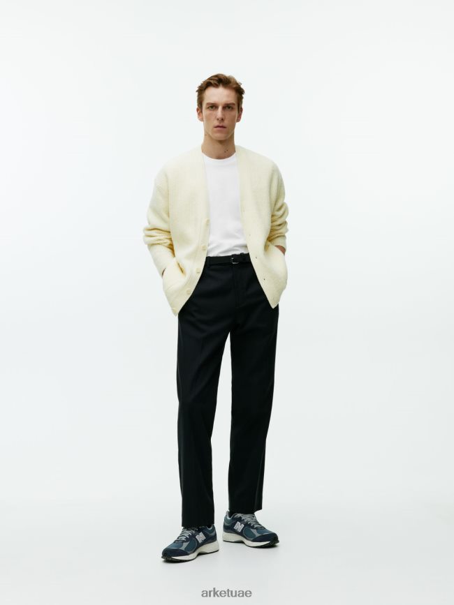 ملابس عبد اللطيف ARKET نحيف تي شيرت ثقيل الوزن أبيض BXB848995