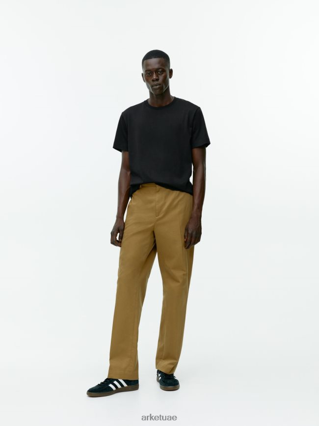 ملابس عبد اللطيف ARKET نحيف تي شيرت متوسط ​​الوزن أسود BXB848992