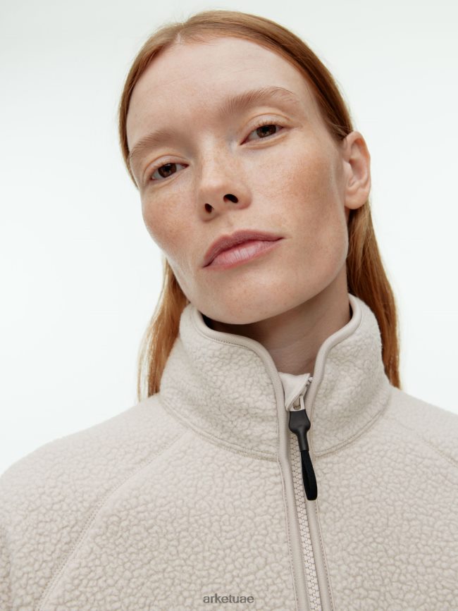 ملابس عبد اللطيف ARKET نحيف سترة الصوف البريدي قبالة الأبيض BXB848481