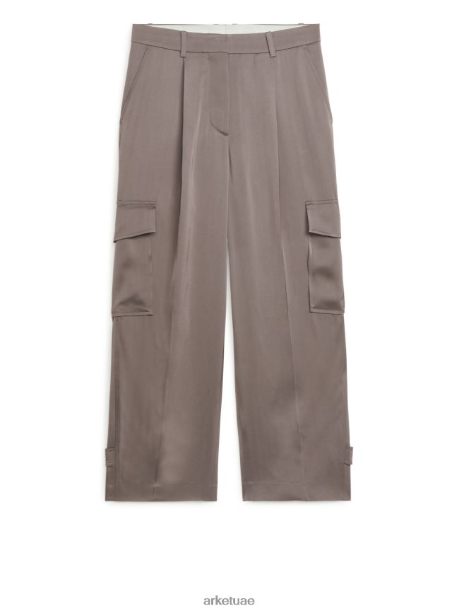 ملابس عبد اللطيف ARKET نحيف سراويل البضائع الساتان خلد BXB848200