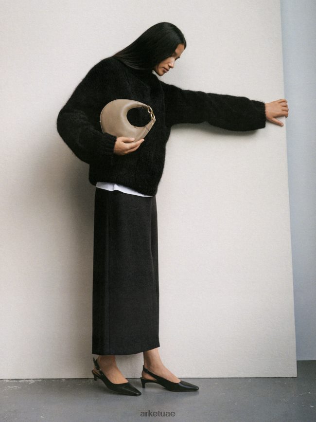 ملابس عبد اللطيف ARKET نحيف قميص بوبلين بقصة مستقيمة أبيض BXB84816