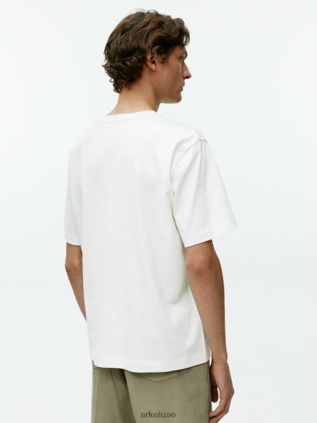 ملابس عبد اللطيف ARKET نحيف قميص مقهى أبيض BXB8481039