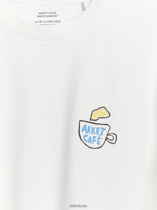 ملابس عبد اللطيف ARKET نحيف قميص مقهى أبيض BXB8481039