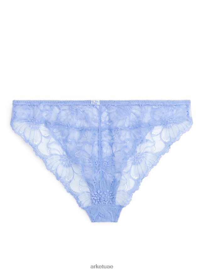 ملابس عبد اللطيف ARKET نحيف ملخصات الدانتيل أزرق BXB848556