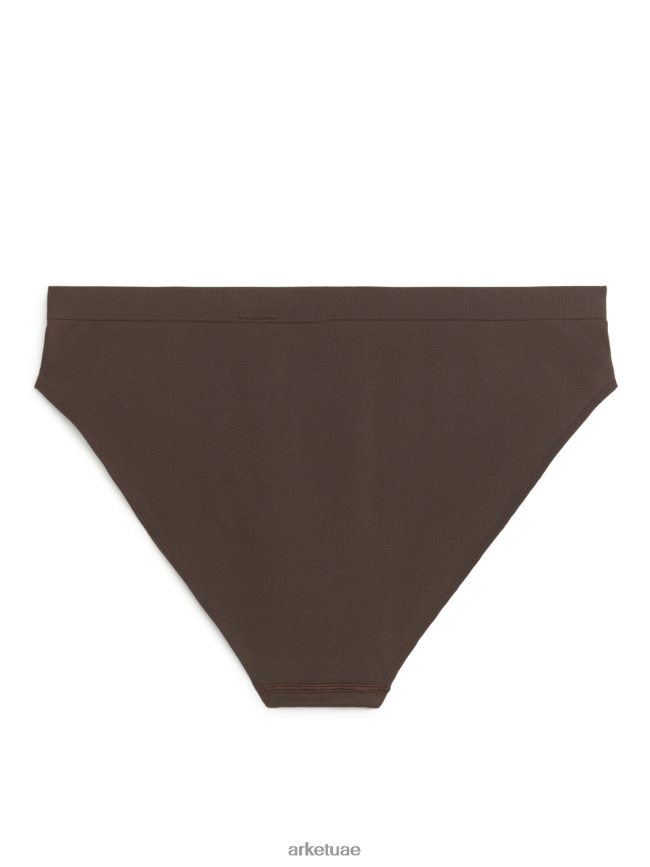 ملابس عبد اللطيف ARKET نحيف ملخصات سلسة بني غامق BXB848541