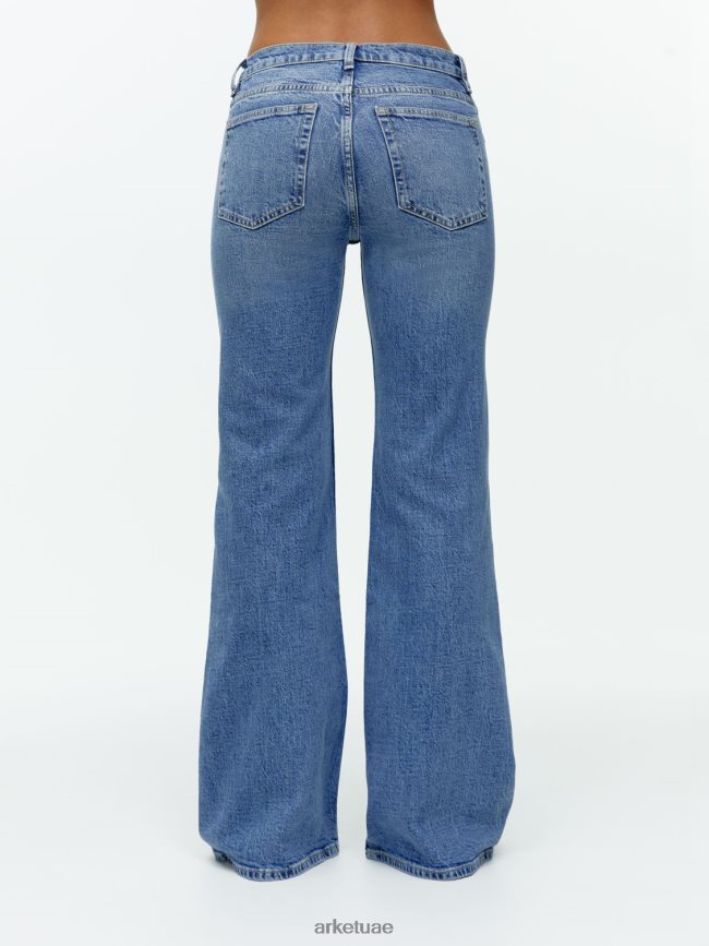 ملابس عبد اللطيف ARKET نحيف موجة الجينز الضيق المتوهج ازرق فاتح BXB848144