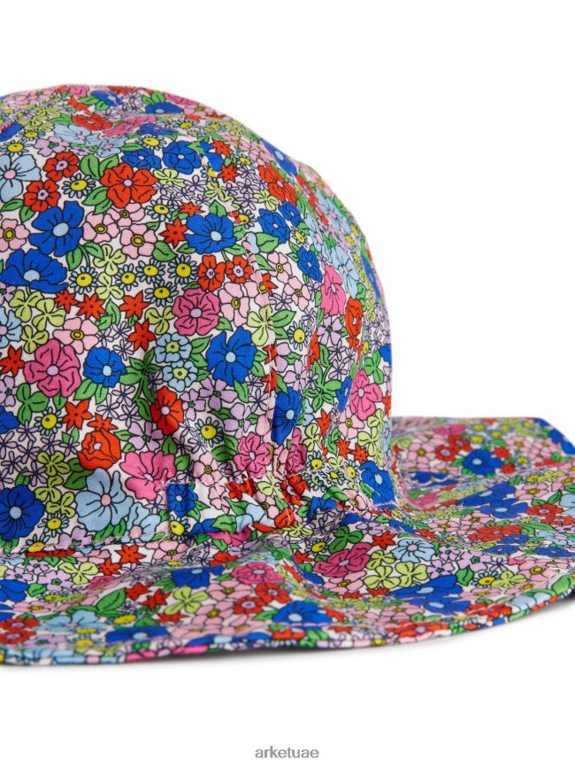 مُكَمِّلات عبد اللطيف ARKET أطفال قبعة الشمس البوبلين متعدد/زهري BXB8481638