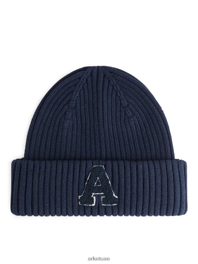 مُكَمِّلات عبد اللطيف ARKET أطفال قبعة مضلعة أزرق غامق BXB8481649