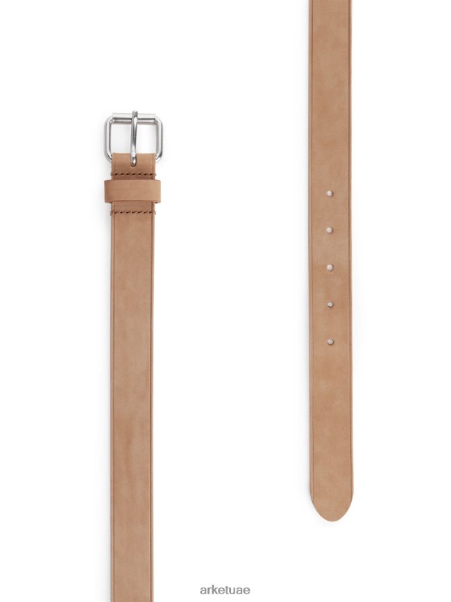 مُكَمِّلات عبد اللطيف ARKET رجال حزام النوبوك اللون البيج BXB8481329