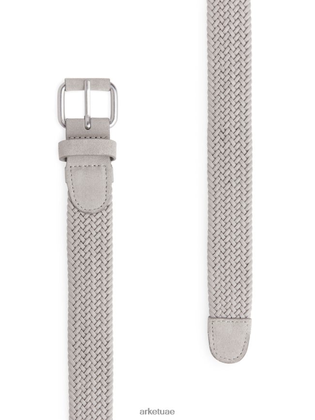 مُكَمِّلات عبد اللطيف ARKET رجال حزام مزين بالجلد المضفر خلد BXB8481333