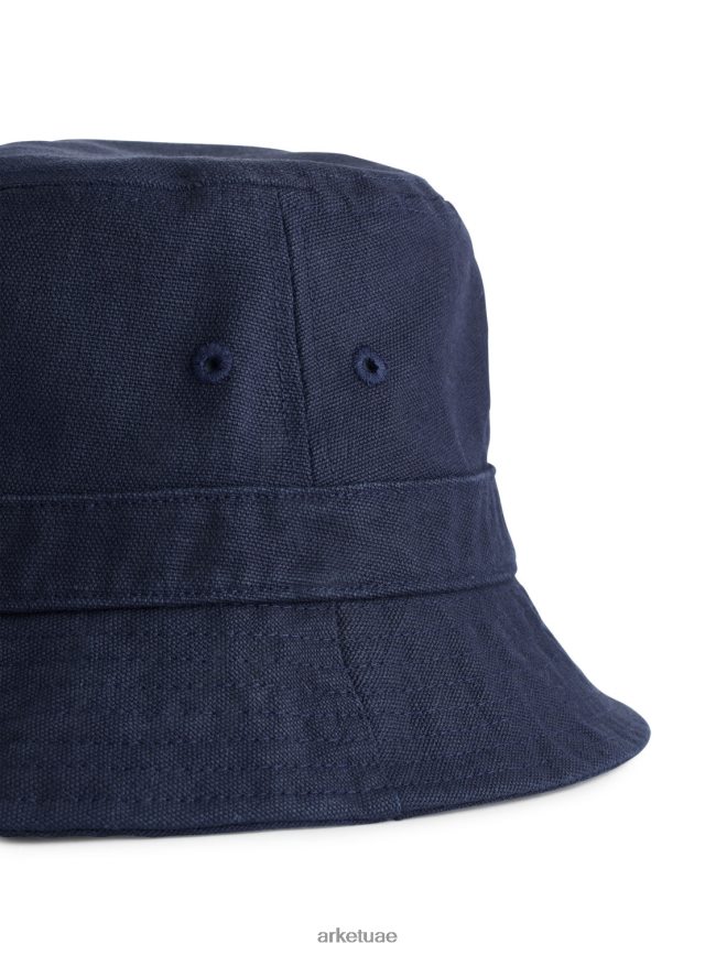 مُكَمِّلات عبد اللطيف ARKET رجال قبعة دلو القنب أزرق غامق BXB8481293