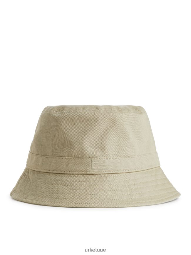 مُكَمِّلات عبد اللطيف ARKET رجال قبعة دلو من القطن اللون البيج BXB8481301
