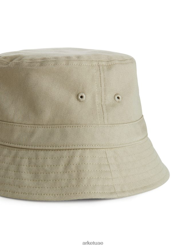 مُكَمِّلات عبد اللطيف ARKET رجال قبعة دلو من القطن اللون البيج BXB8481301