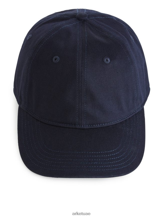 مُكَمِّلات عبد اللطيف ARKET رجال قبعة من القطن أزرق غامق BXB8481302