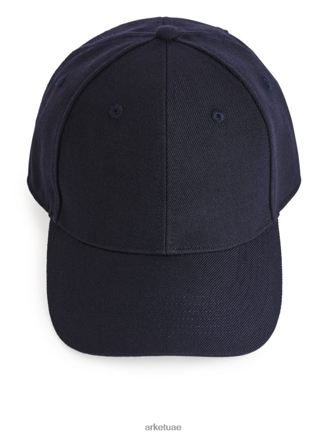 مُكَمِّلات عبد اللطيف ARKET رجال قبعة من مزيج الصوف أزرق غامق BXB8481305