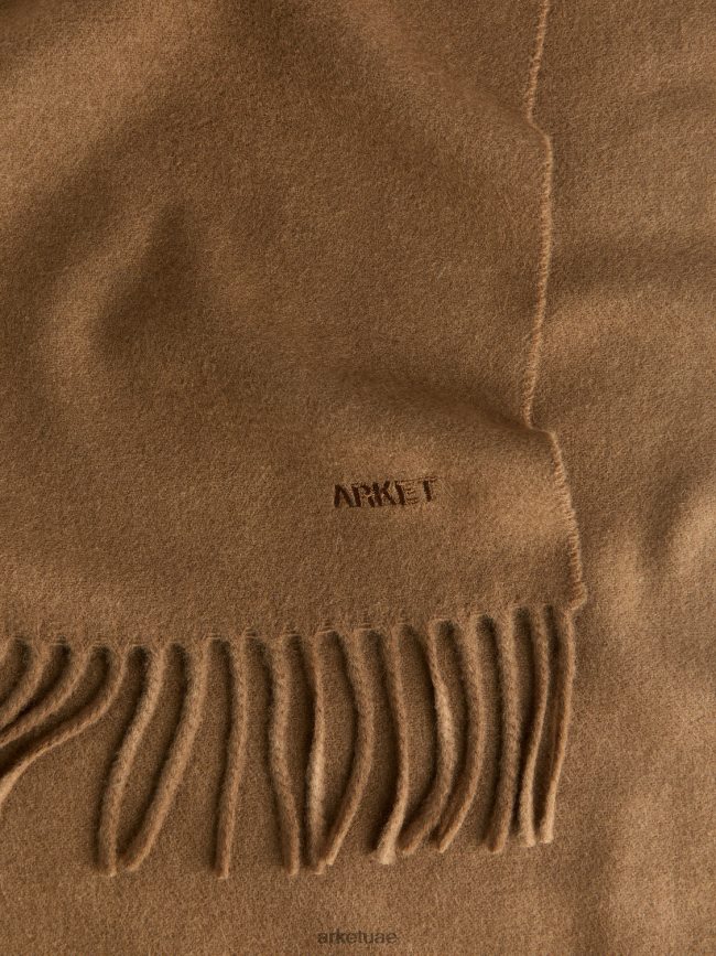 مُكَمِّلات عبد اللطيف ARKET رجال وشاح من الكشمير المنسوج الجمل الداكن BXB8481315