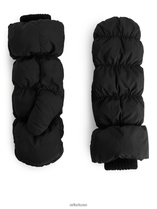 مُكَمِّلات عبد اللطيف ARKET نحيف القفازات السفلية أسود BXB848900