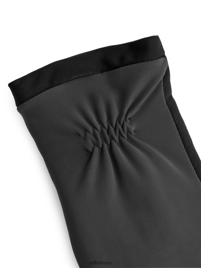 مُكَمِّلات عبد اللطيف ARKET نحيف قفازات هيسترا ليكسي سوفتشيل الرمادي الداكن BXB848909