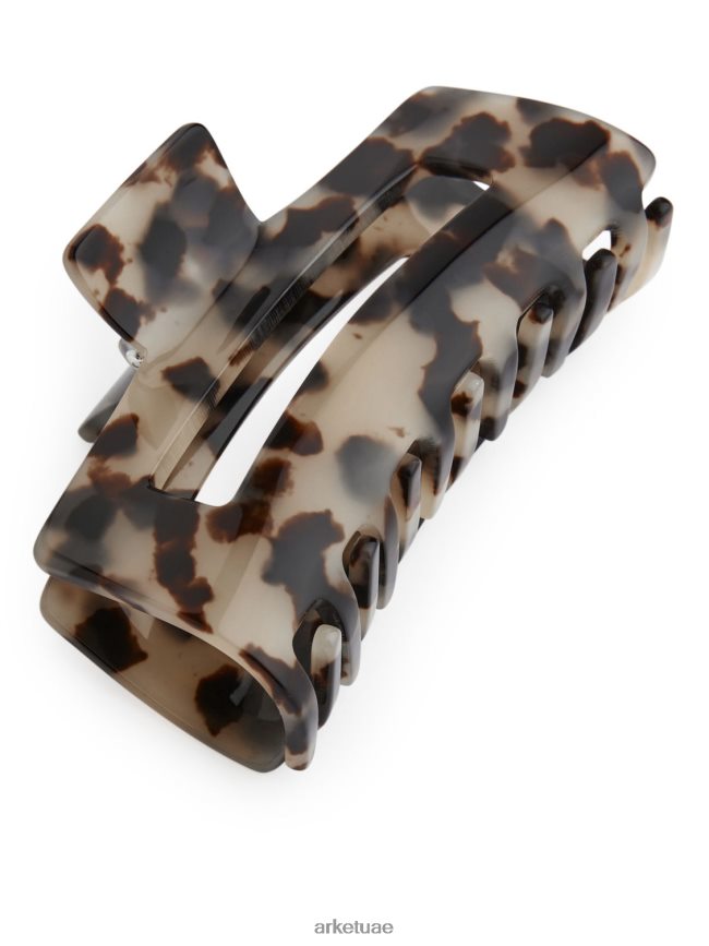 مُكَمِّلات عبد اللطيف ARKET نحيف مخلب شعر كبير بيج/بني BXB848847