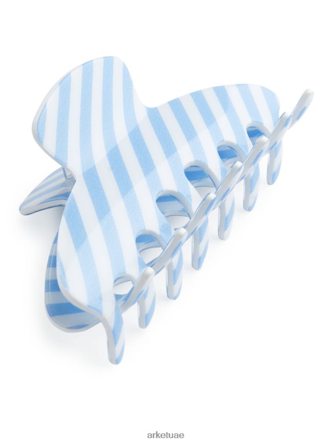 مُكَمِّلات عبد اللطيف ARKET نحيف مخلب شعر مخطط ابيض ازرق BXB848855